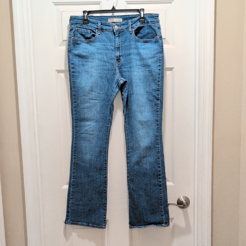 Signature by Levi Strauss Light Blue Flare Jeans